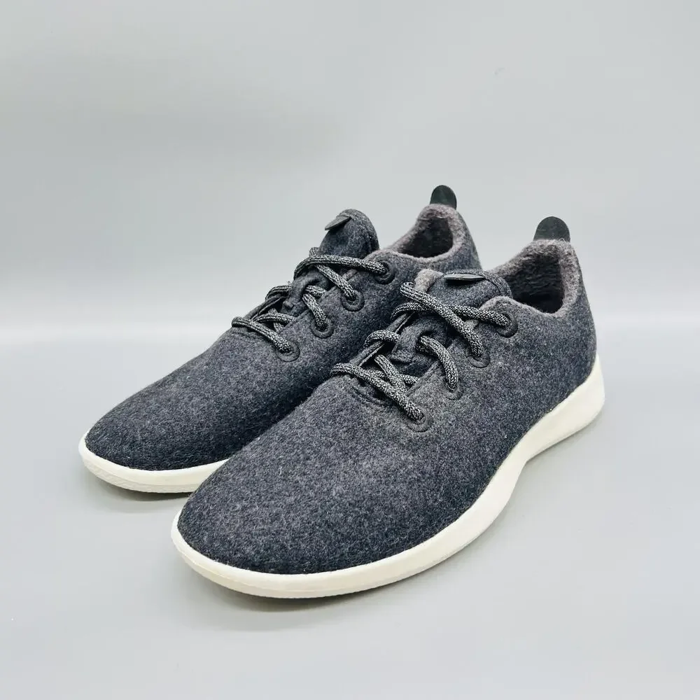 Allbirds Shoes Womens 10 Gray Merino Wool Runner Low Top Sneakers Comfort Casual